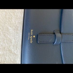 Kate Spade leather blue purse NEW